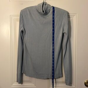 Silk turtleneck